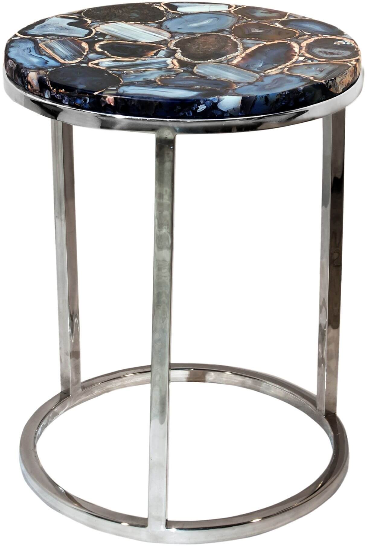 Shimmer Agate Accent Table
