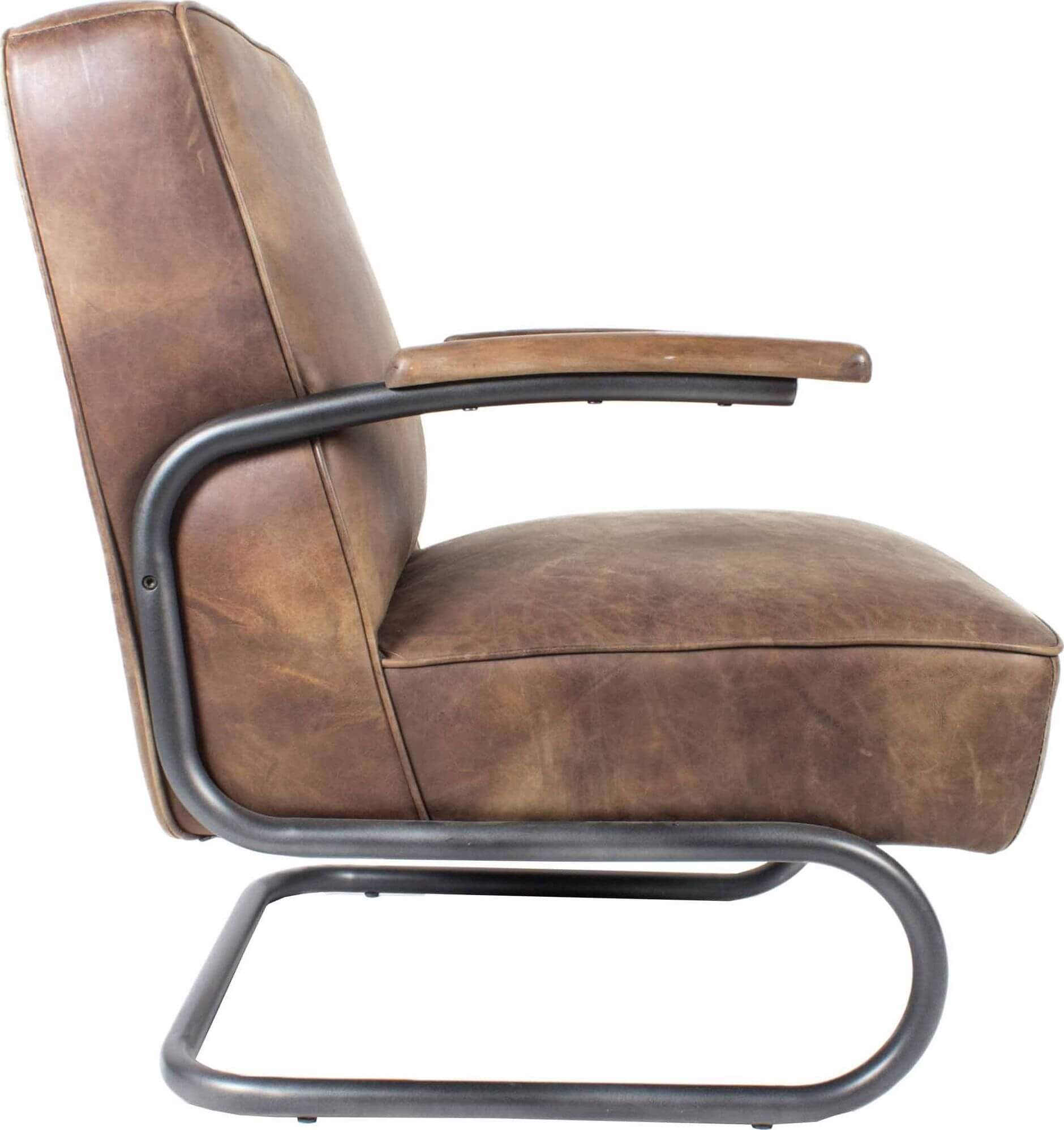 Perth Leather Club Chair