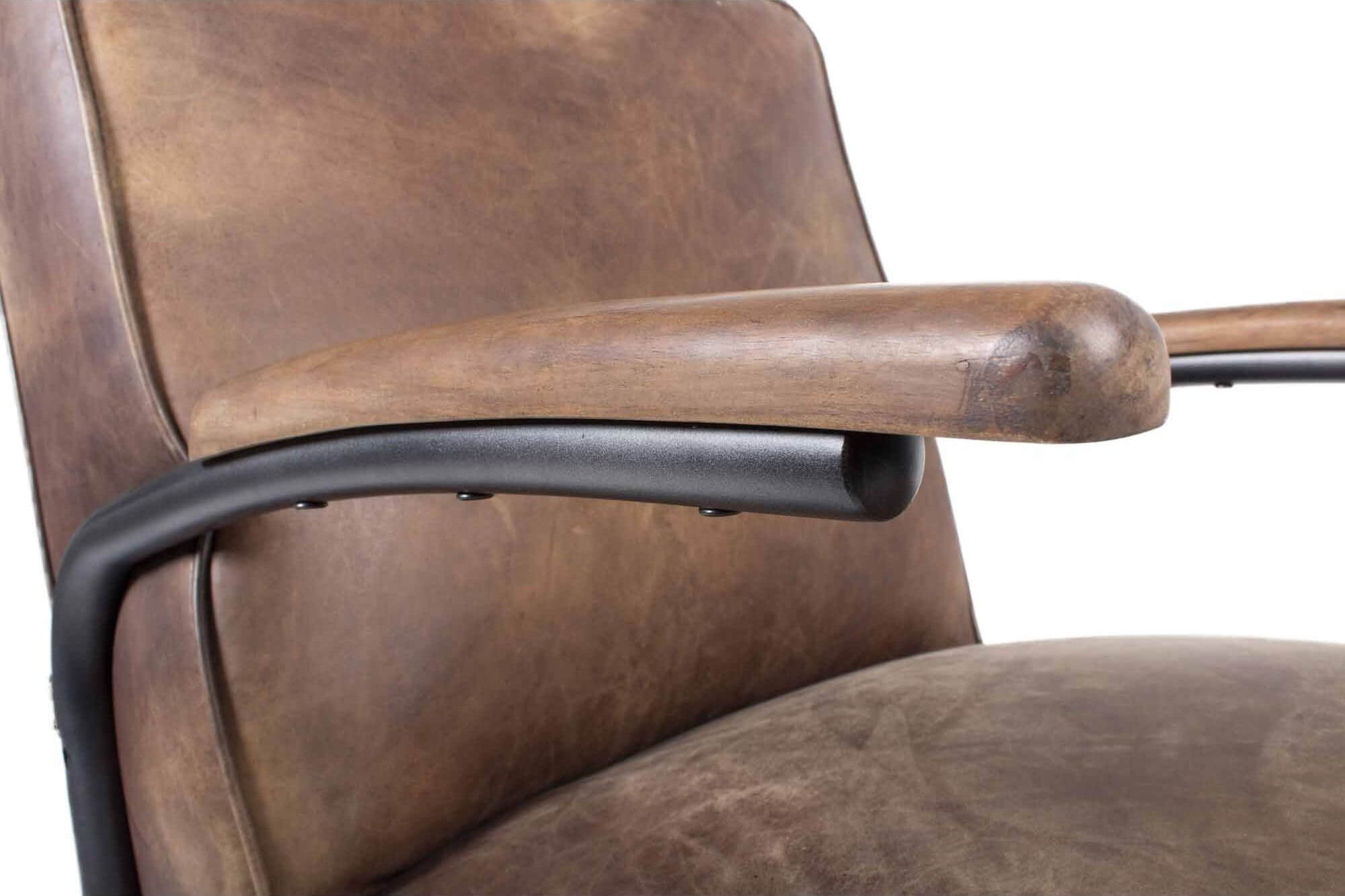 Perth Leather Club Chair