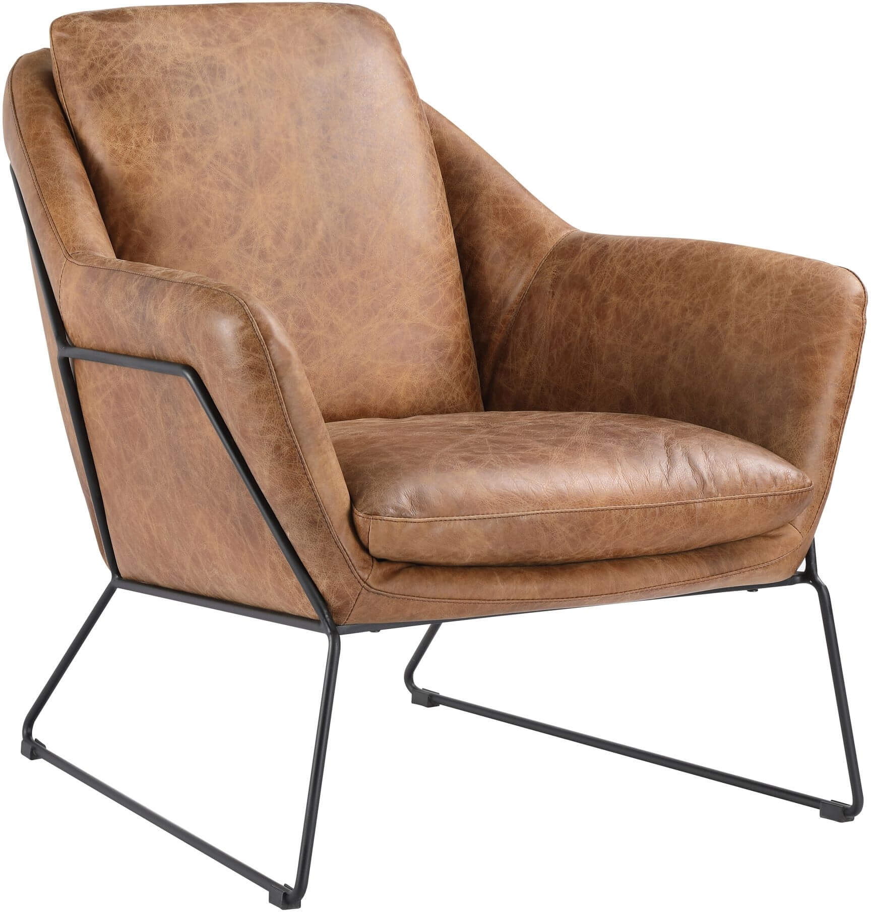 Greer Leather Club Chair