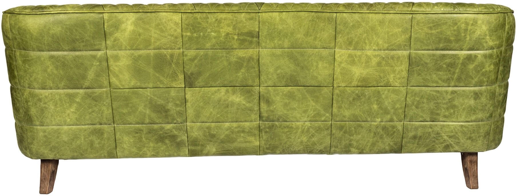 Magdelan Tufted Leather Sofa