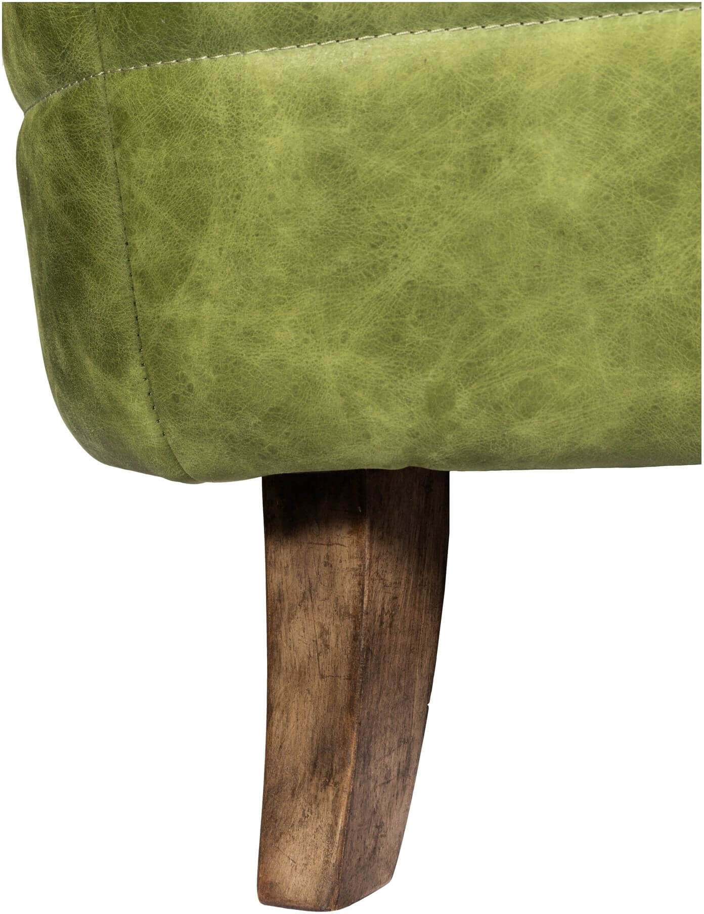 Magdelan Tufted Leather Sofa