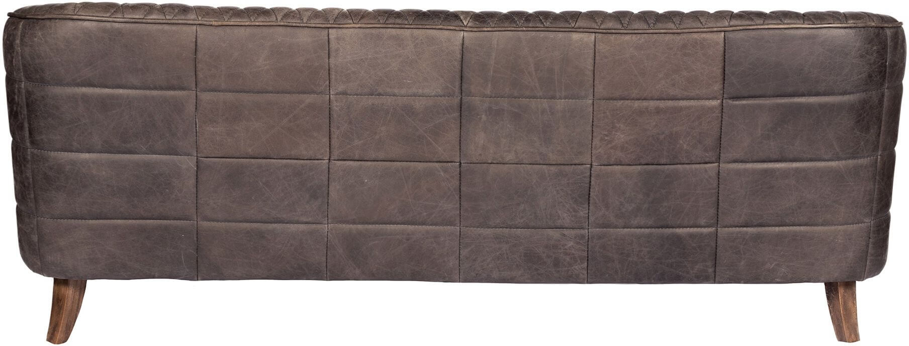 Magdelan Tufted Leather Sofa