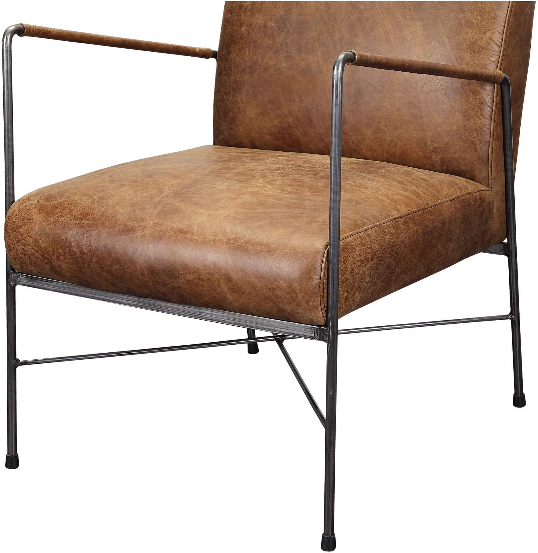 Dagwood Leather Arm Chair
