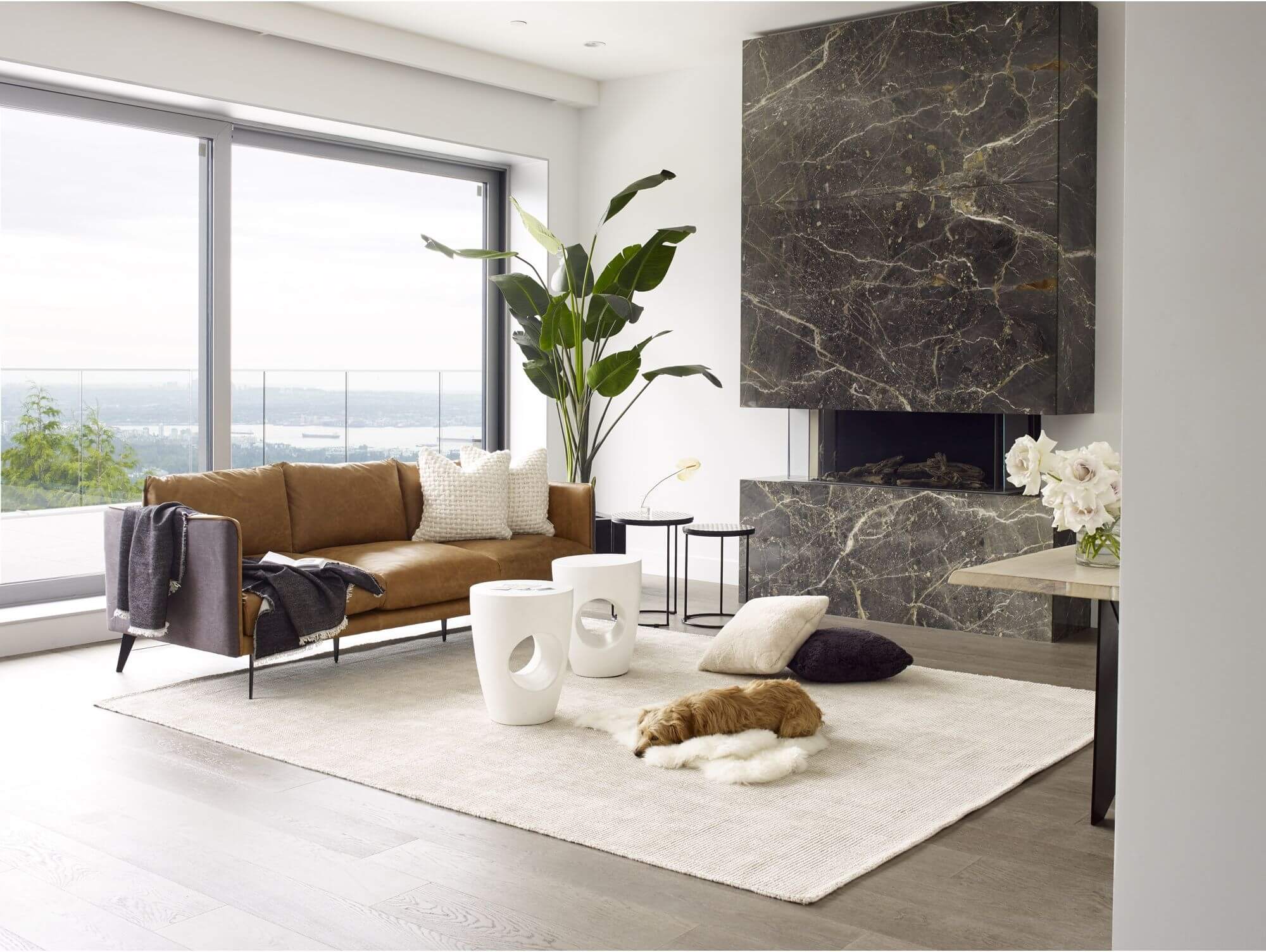 Messina Leather Sofa