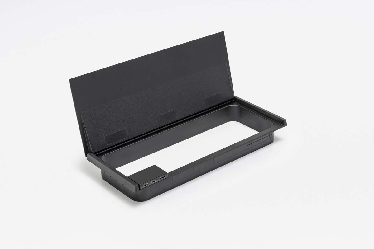 Ogi T Office Single Straight Desk, W47.2" x D31.4"