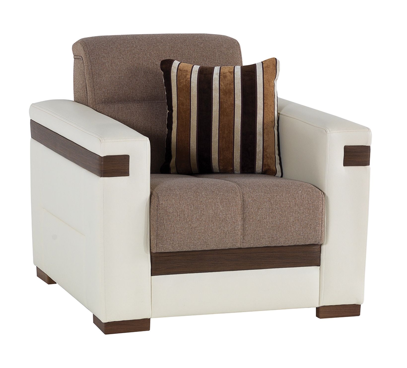 Bellona Moon Chair in Troya Brown
