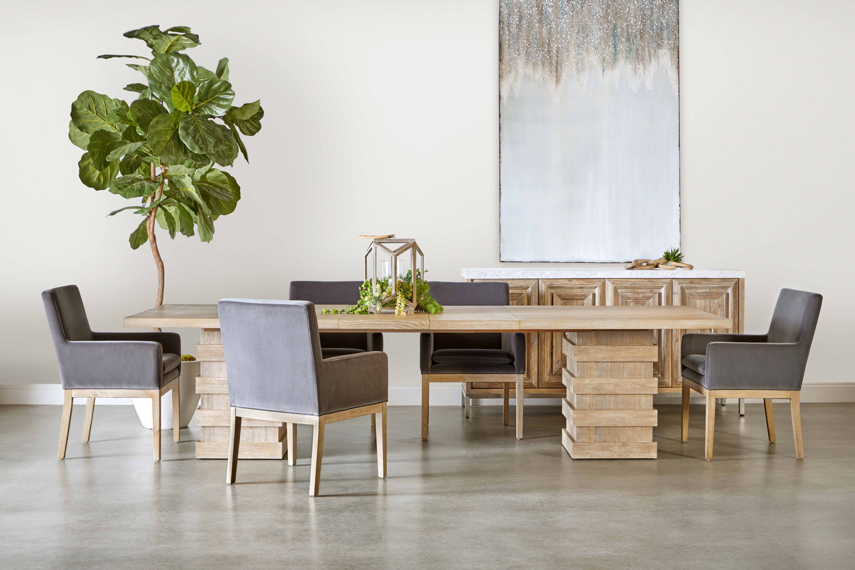 Plaza Wood Extendable Dining Table