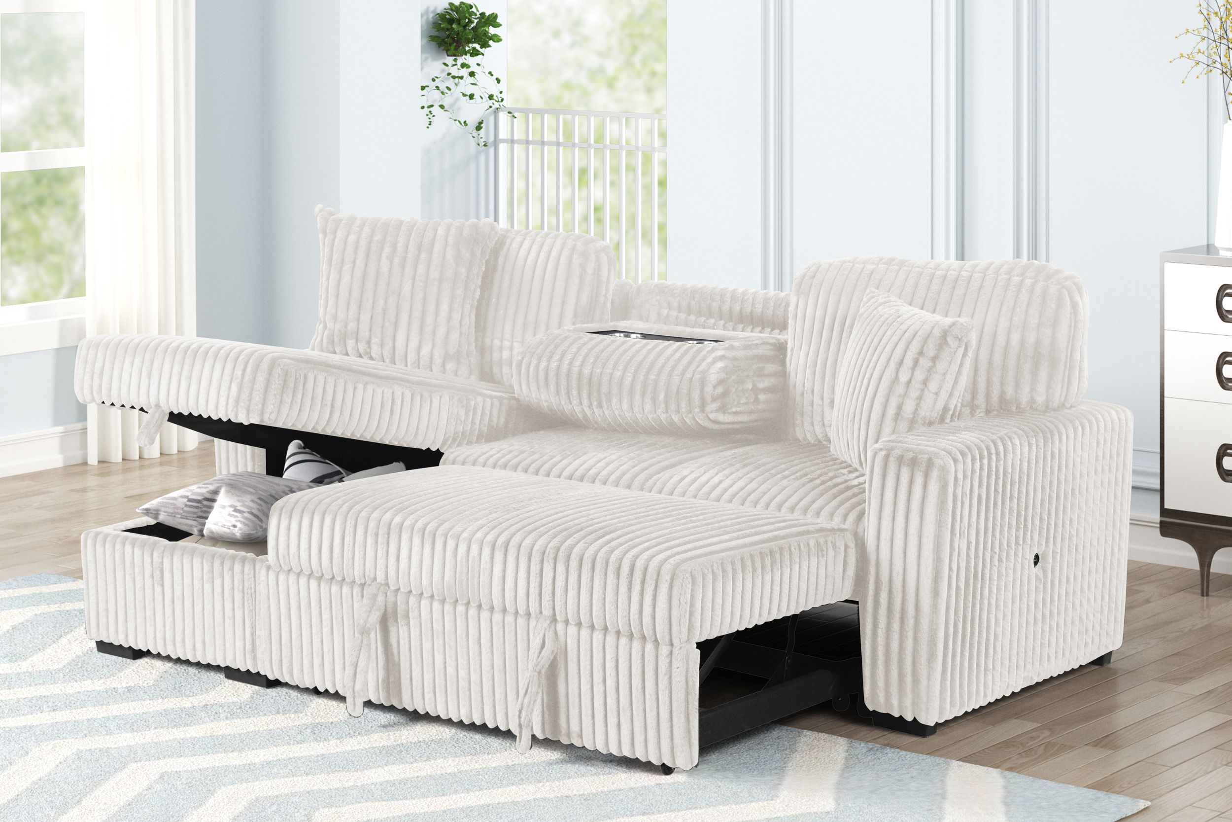  L-Shape Reversible Sectional Sofas