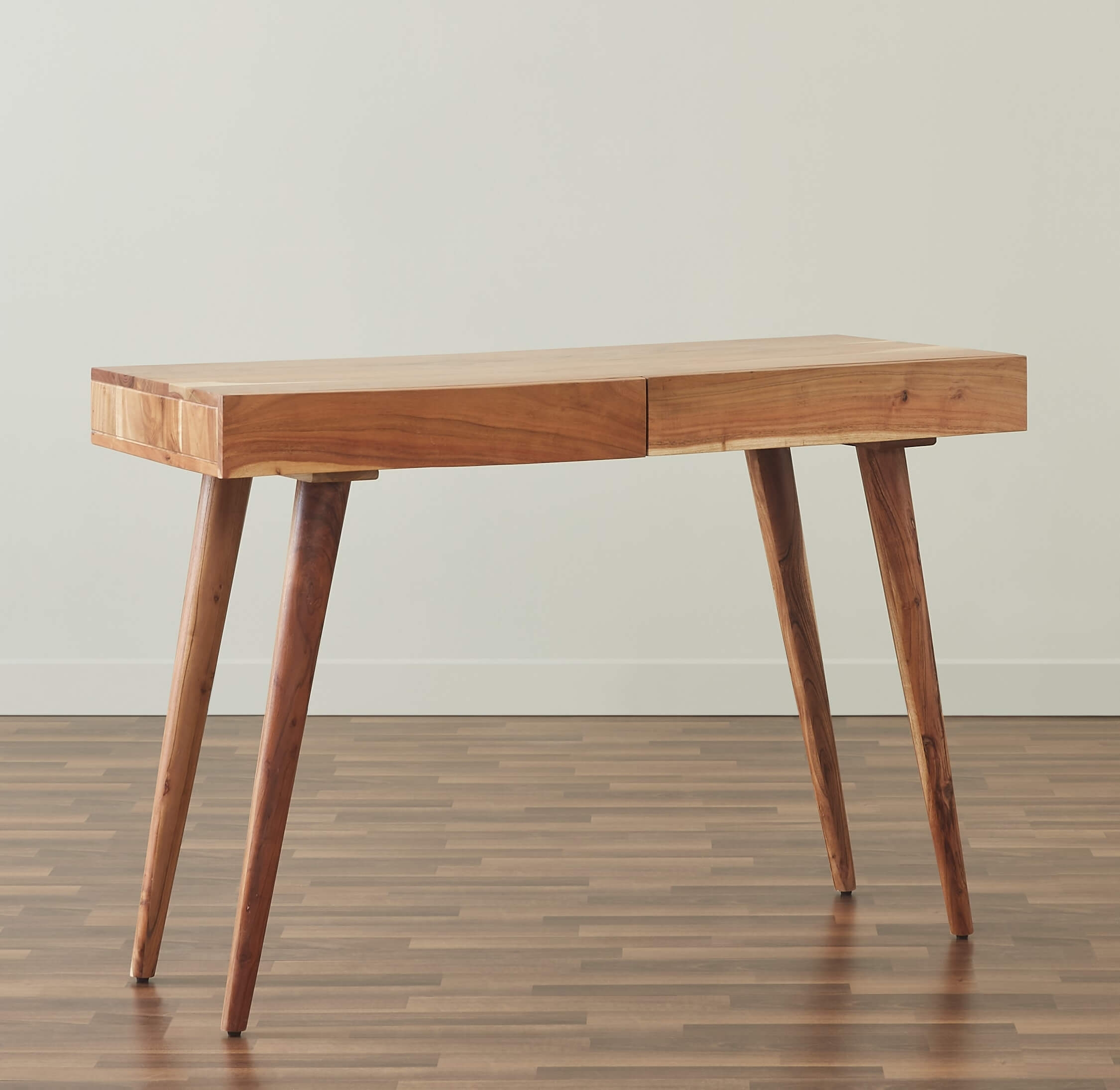 Pratt 45" Mid-century Modern Office Hardwood Desk