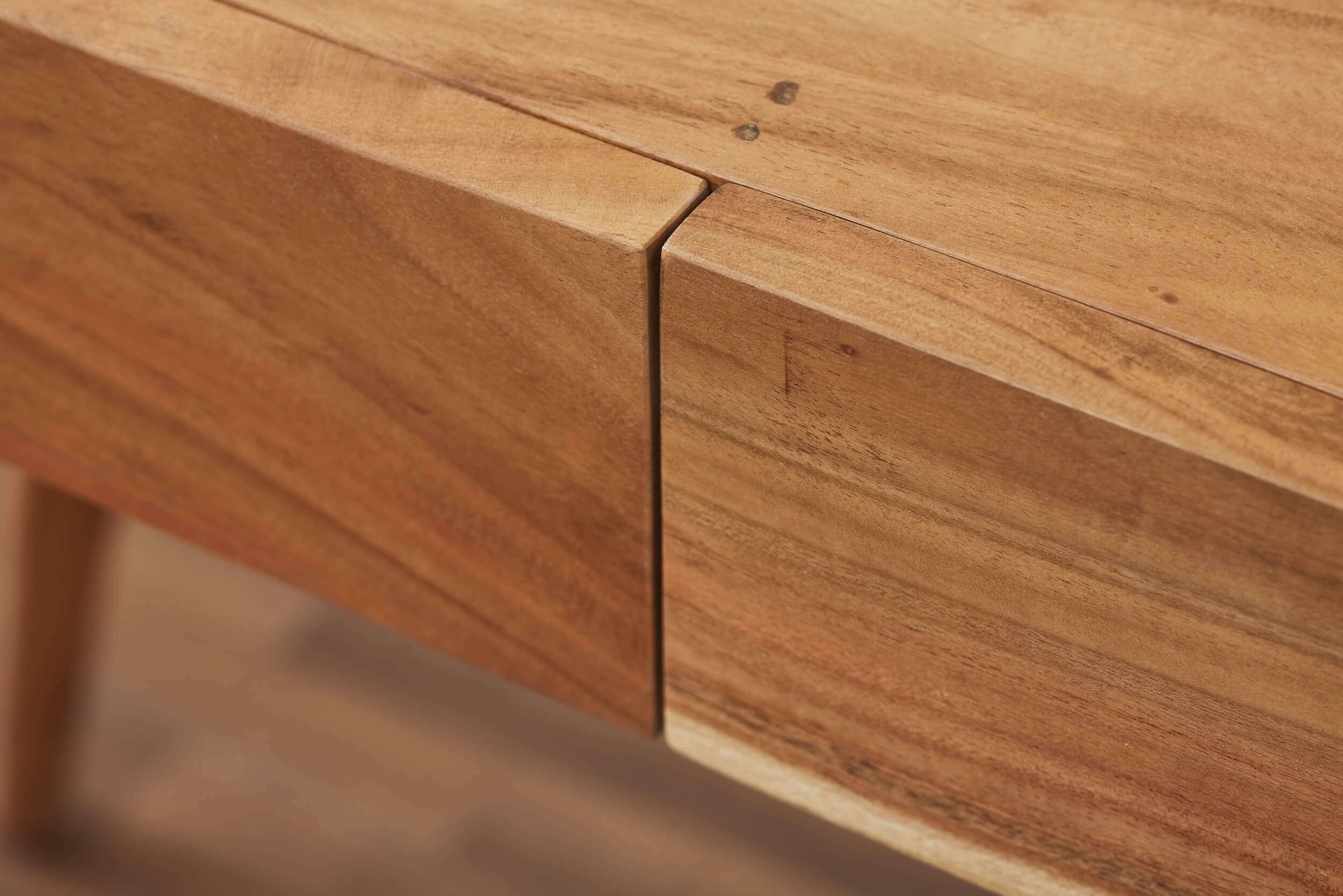 Pratt 45" Mid-century Modern Office Hardwood Desk