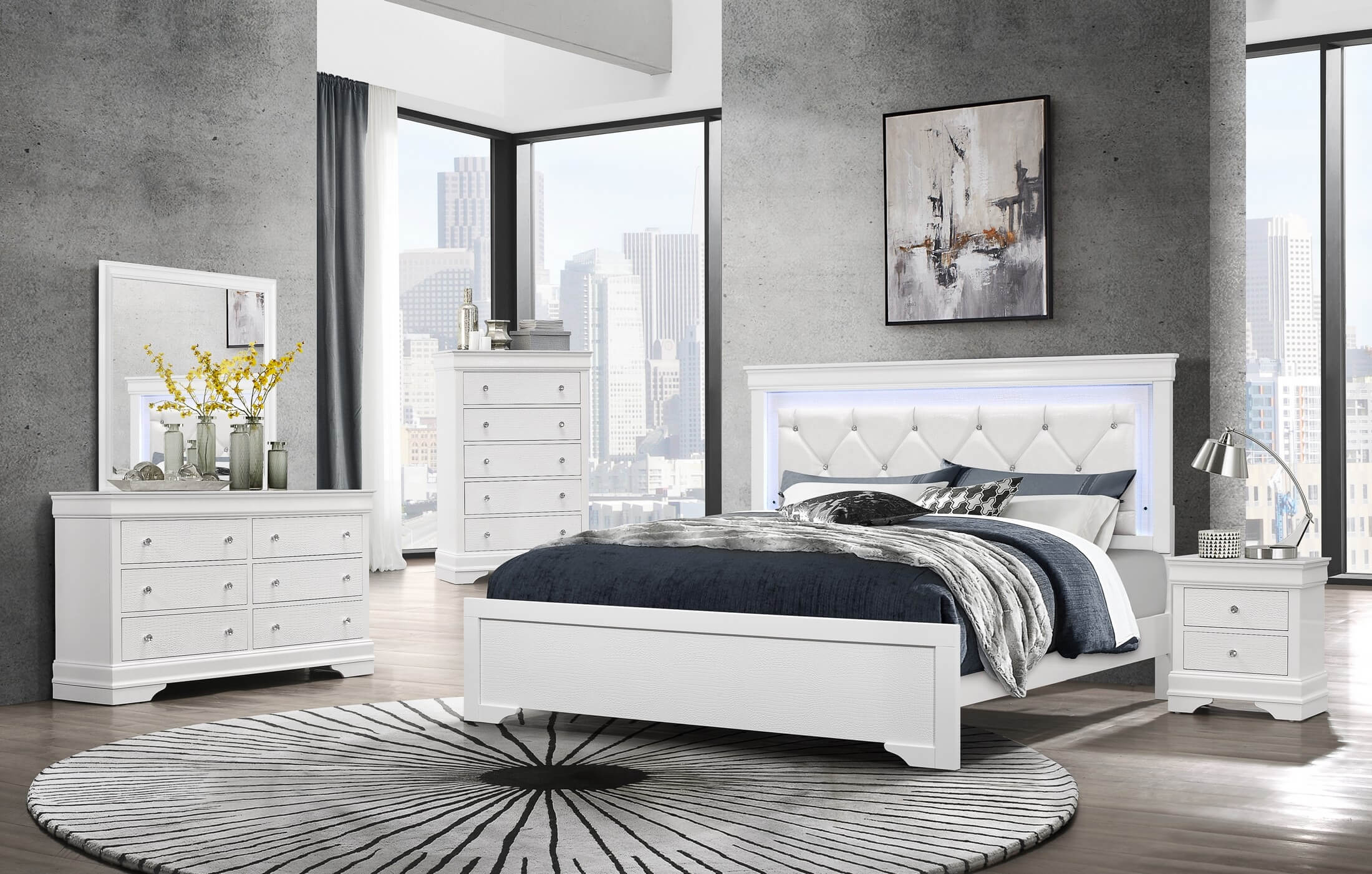Pompei Full Size Bed