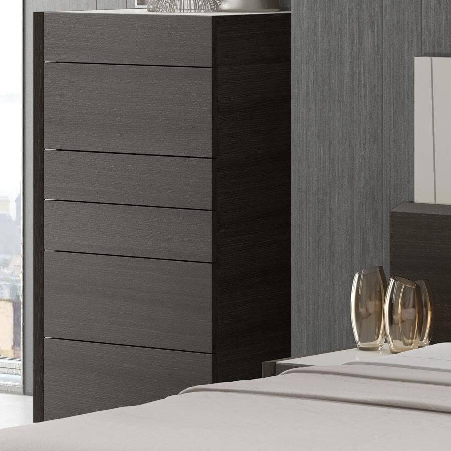 Porto Premium Wood Veneer Chest - Thumbnail 3