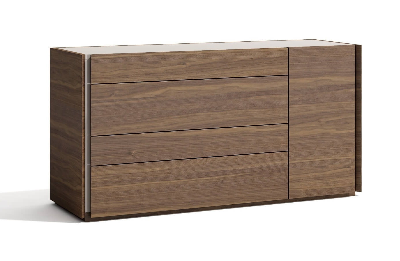 Porto Premium Wood Veneer Dresser