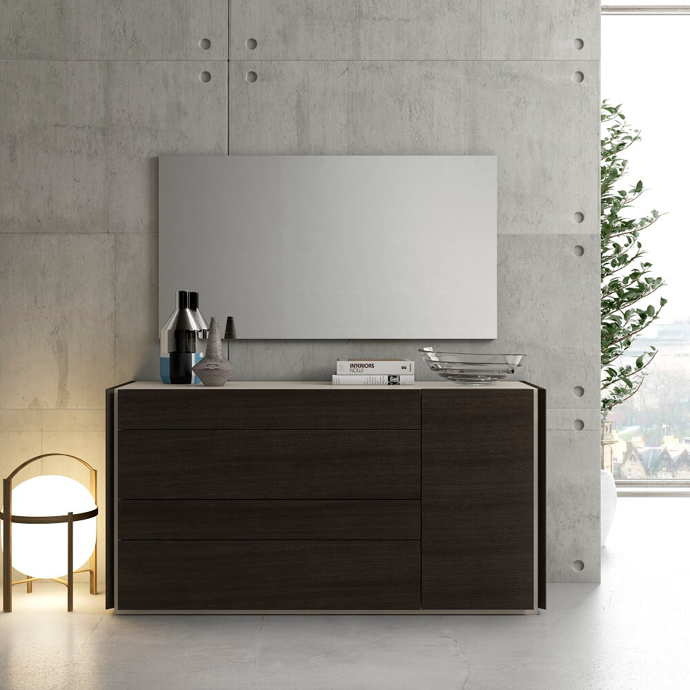 Faro Dresser + Mirror by J&M Furniture