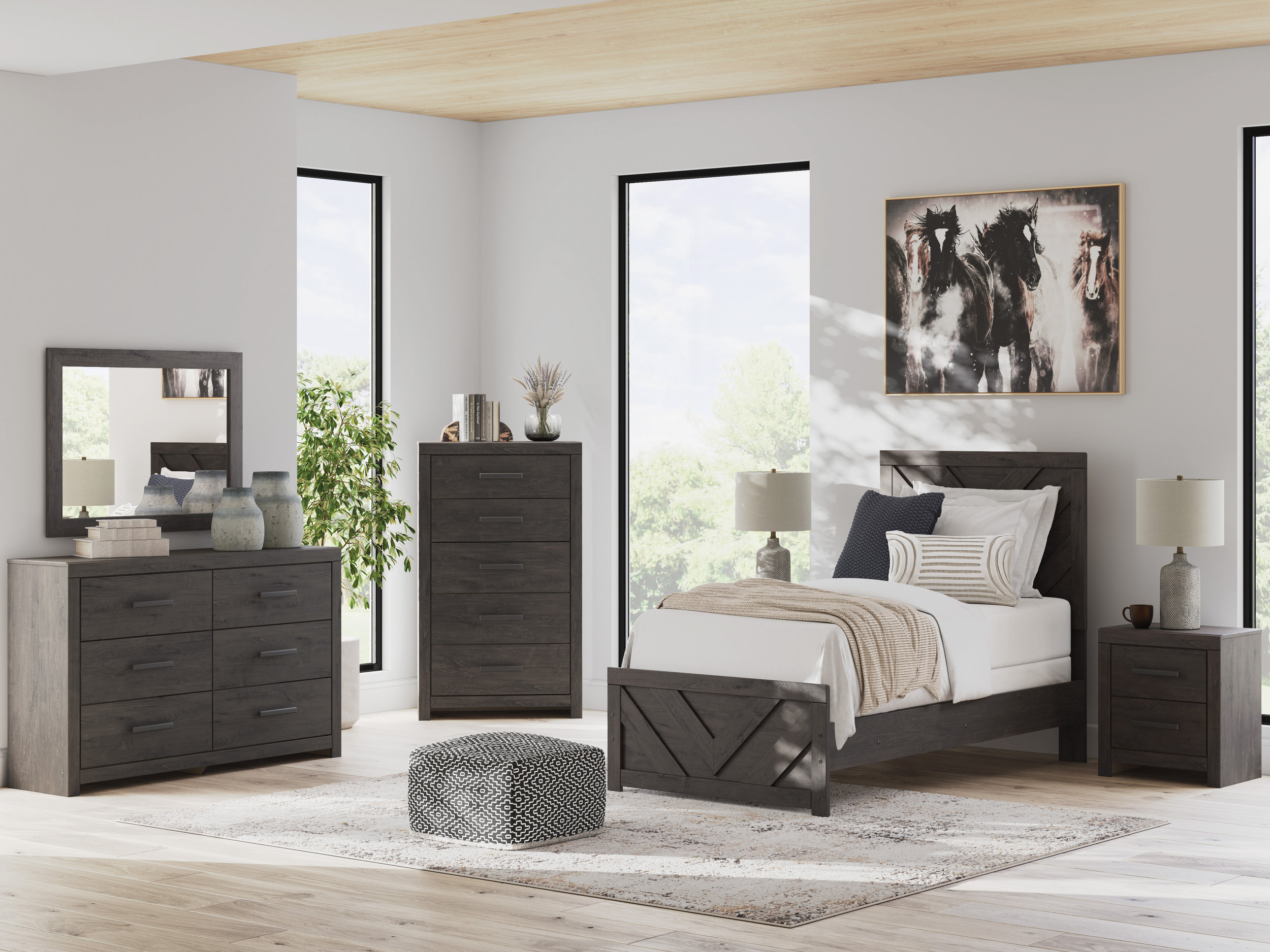 Prendonea MDF Chest w/5 Drawers