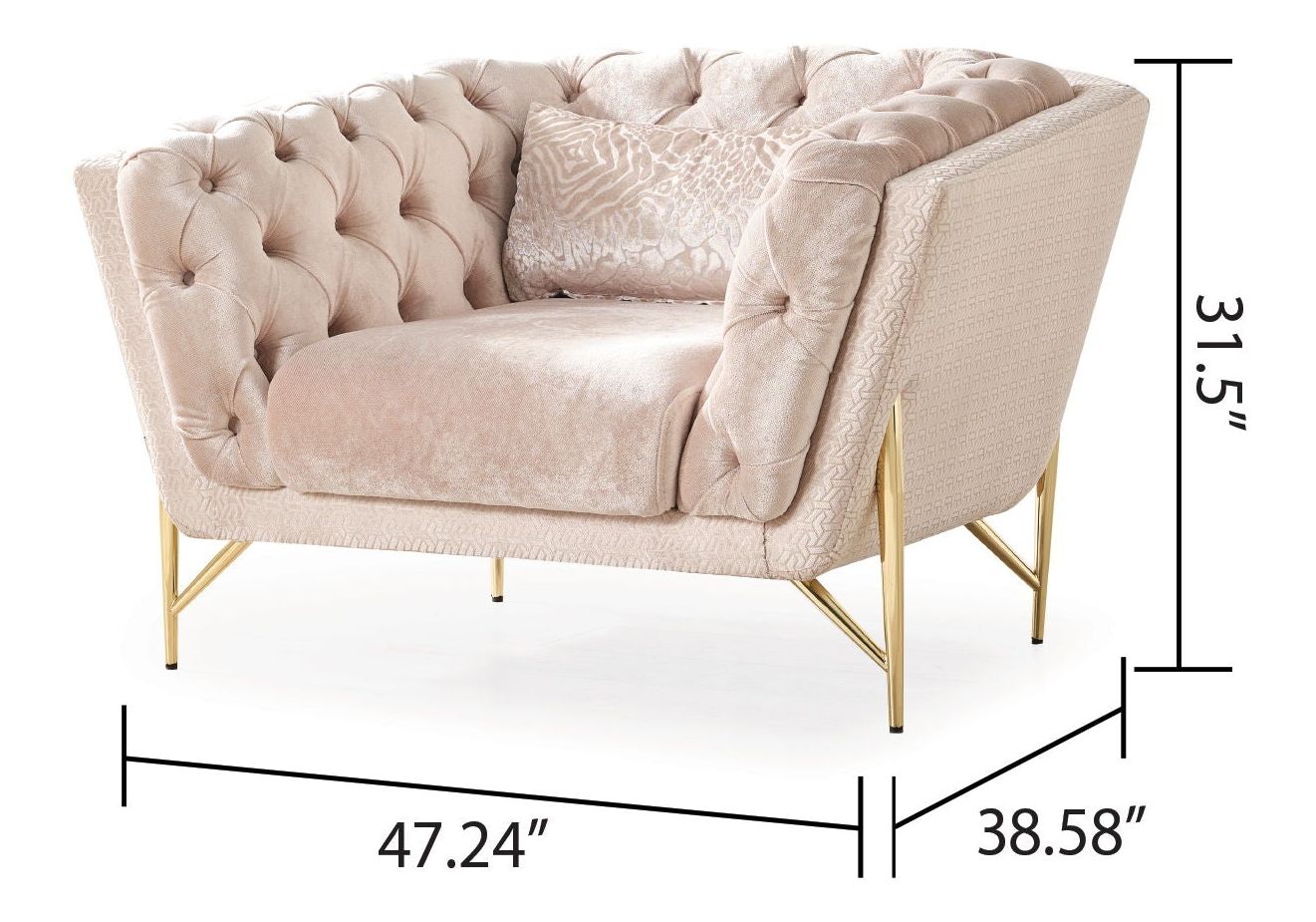 Presley Chenille Chair