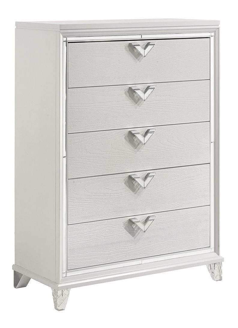 Prism Leatherette/Wood Regular Bedroom Set