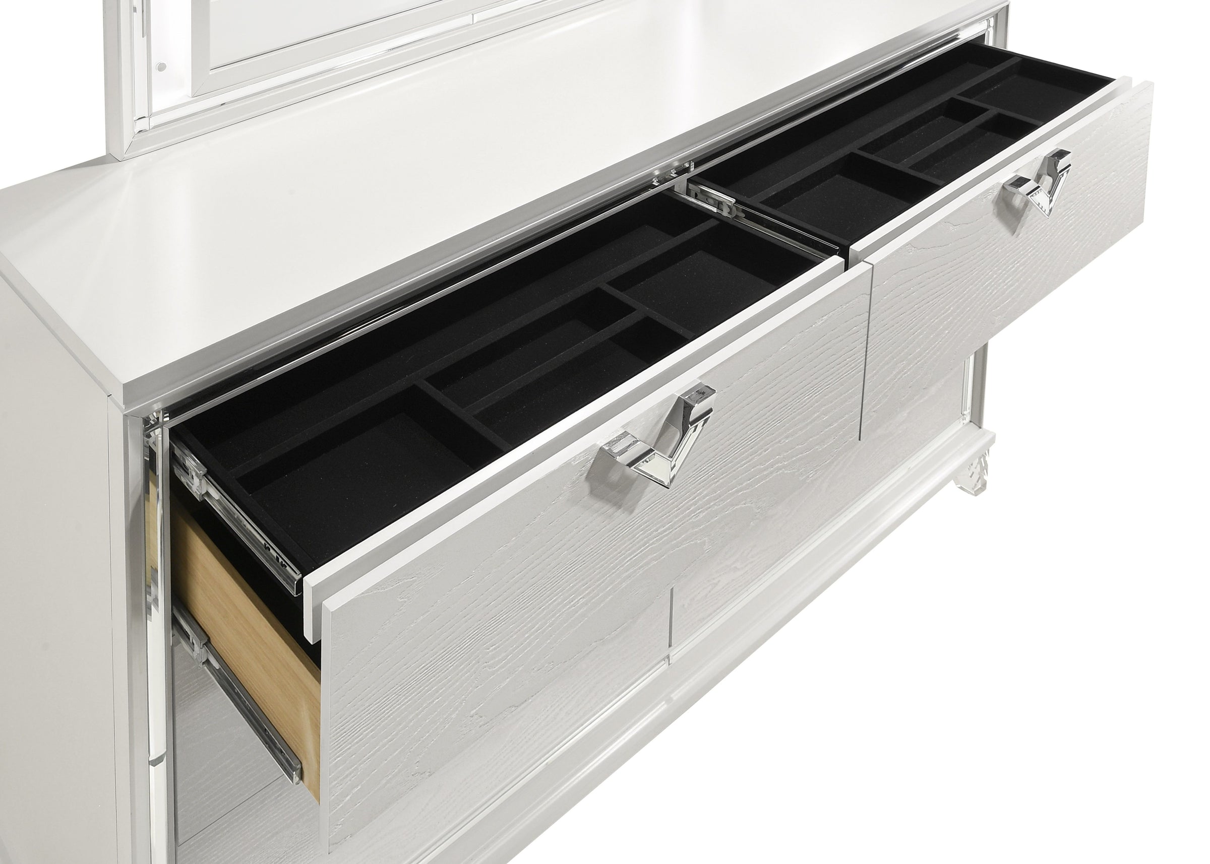 Prism 6-Drawer Wood Veneer Dresser
