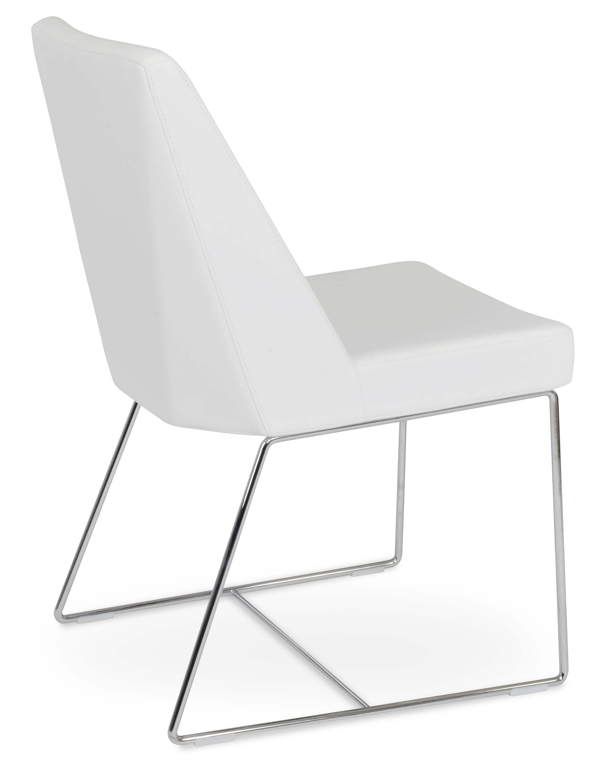 Prisma Sled Wire Dining Chair