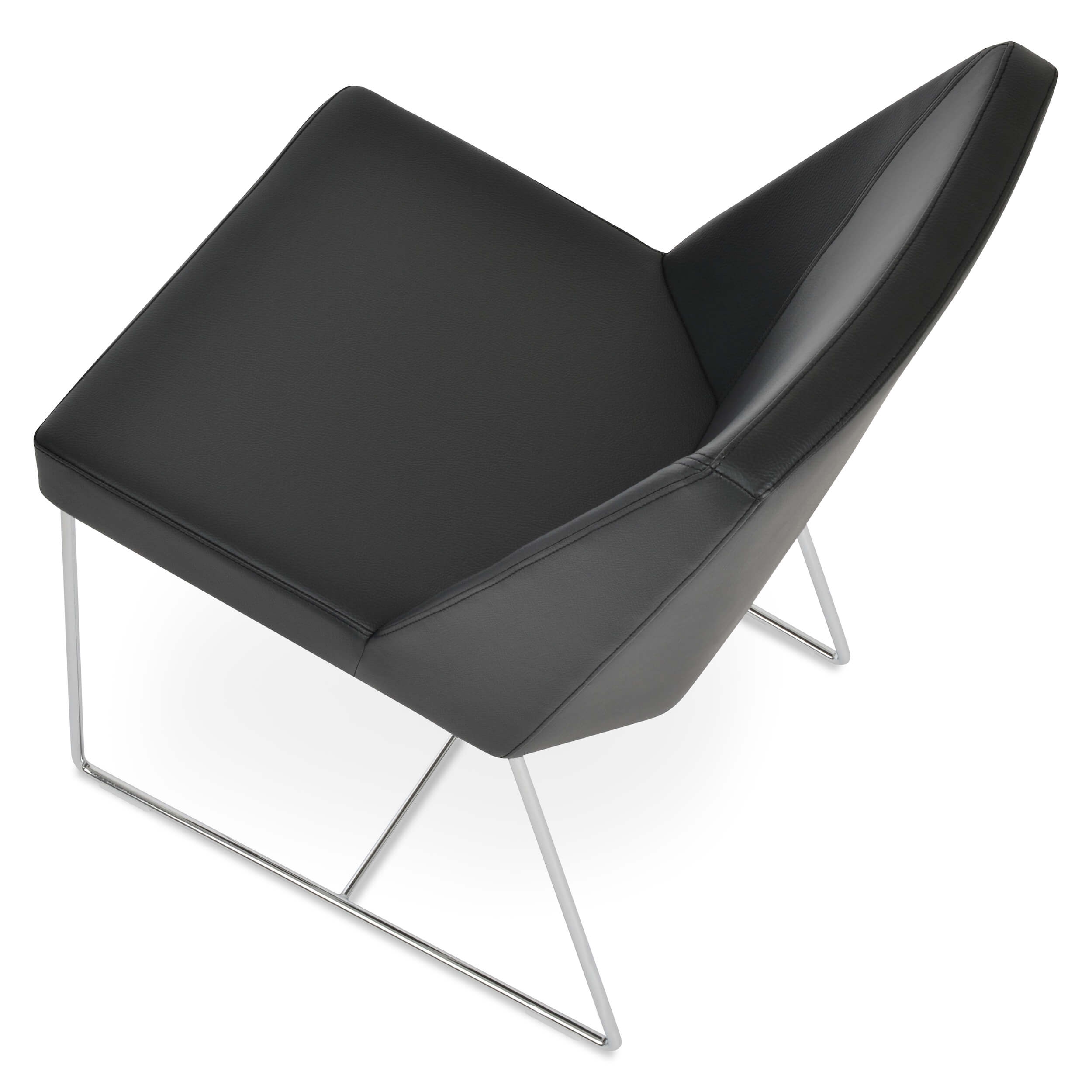 Prisma Sled Wire Dining Chair