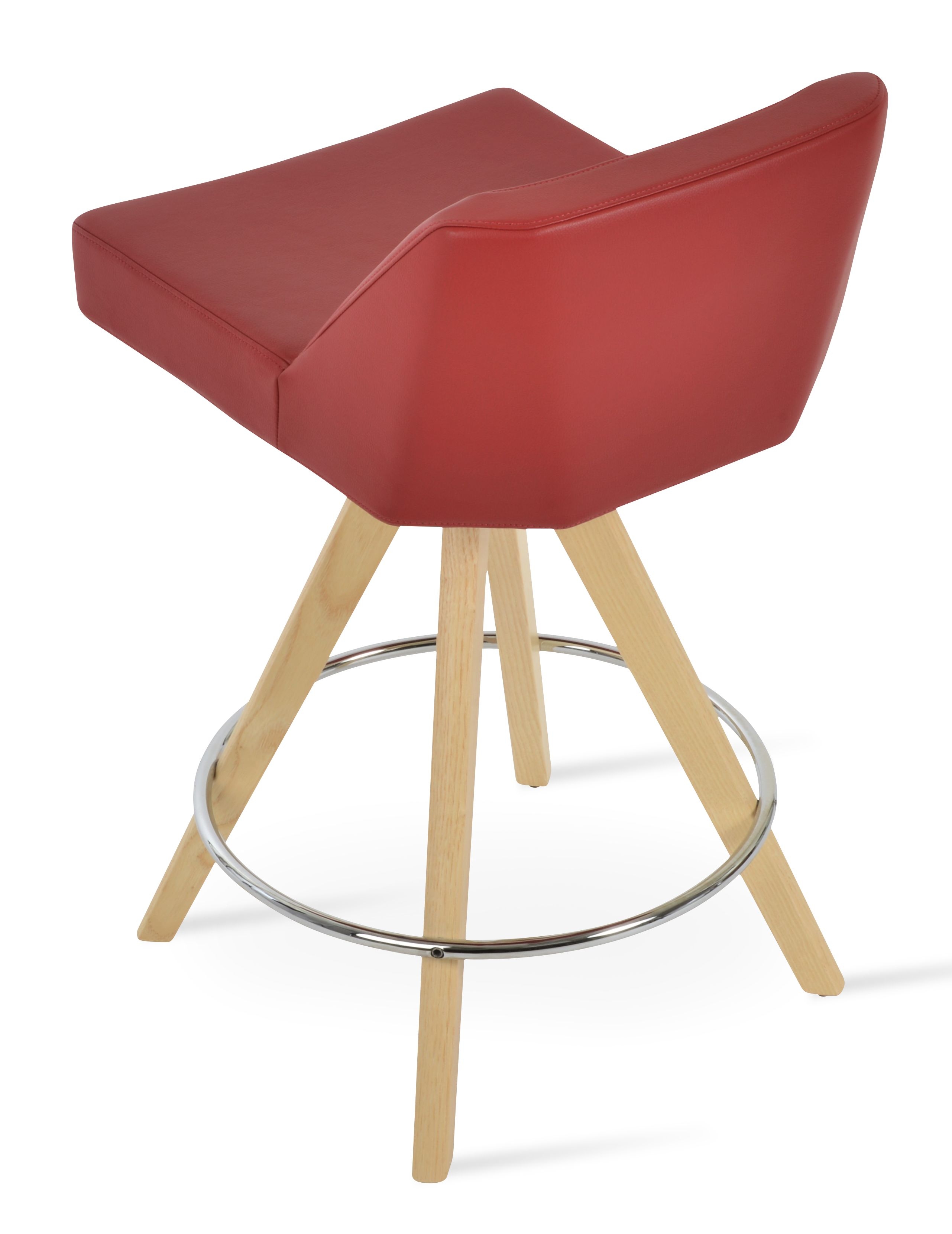 Prisma Pyramid Swivel Counter Stool