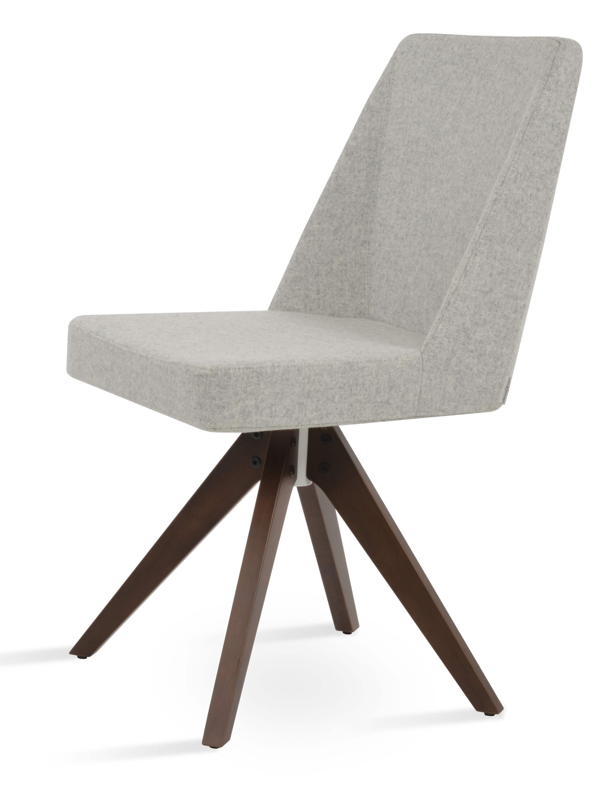 Prisma Pyramid Swivel Dining Chair