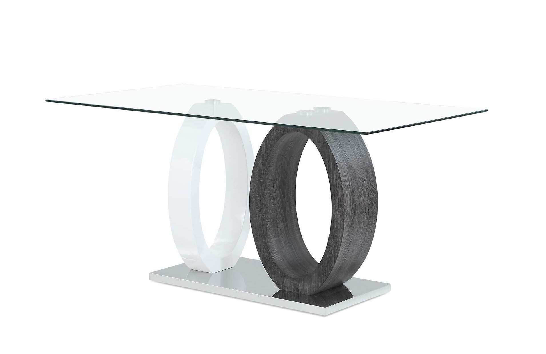 D1628 Dining Room Set, Composition 1 w/ 4 D4127DC Chairs