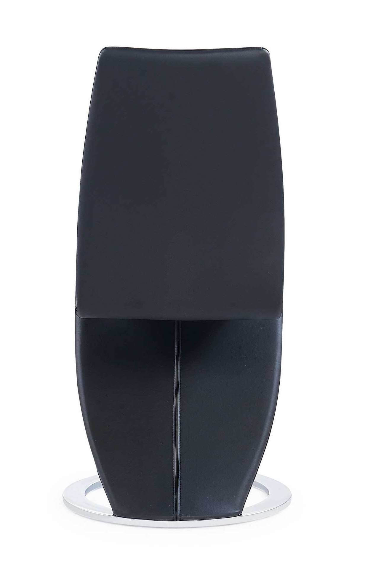 D9002 PU/Steel Dining Chair