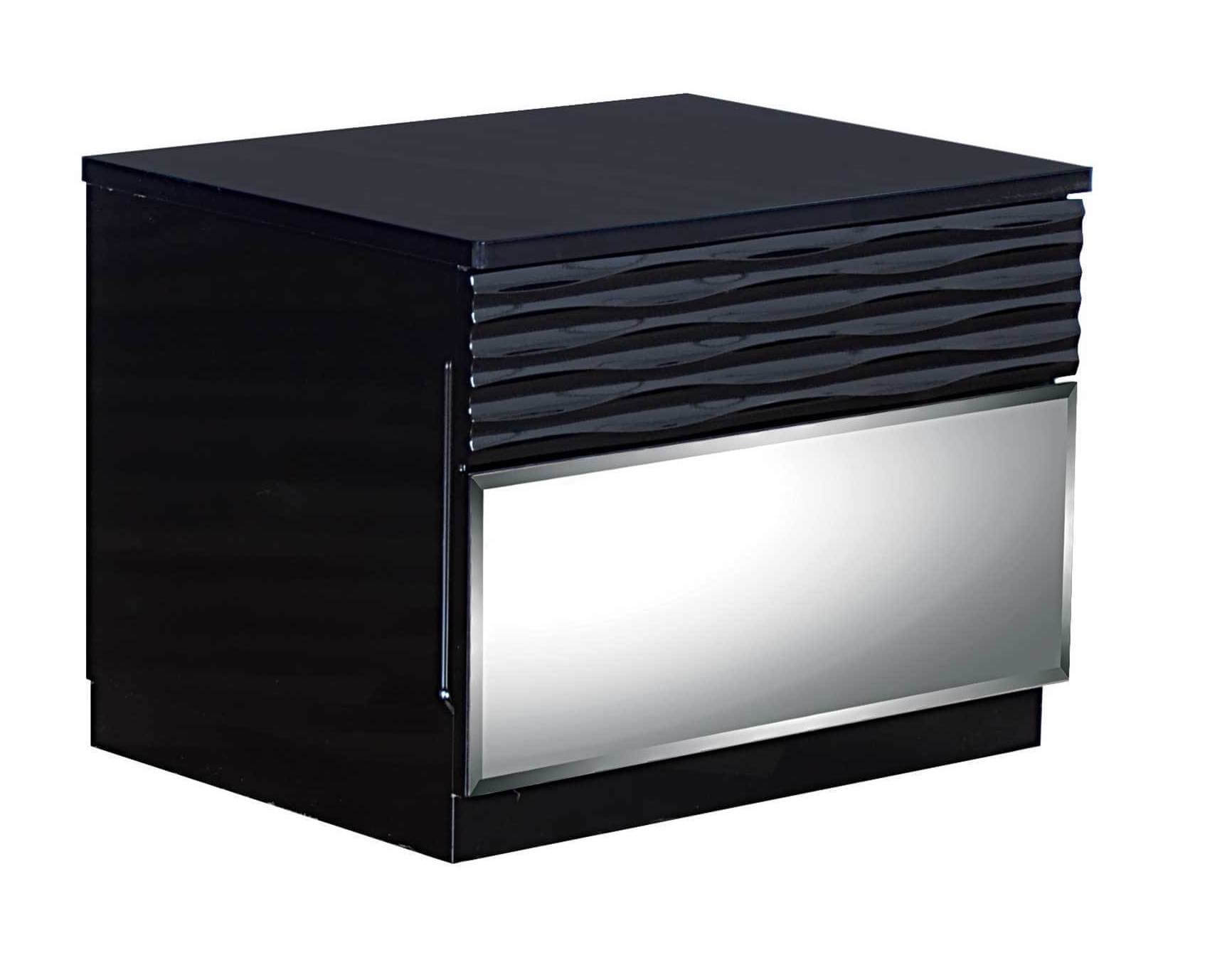 Manhattan High Gloss Nightstand