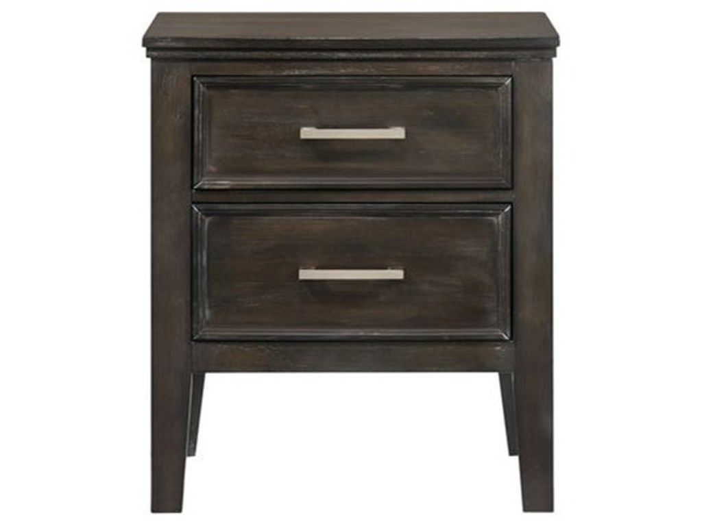 SM Andover Wood 2-Drawer Nightstand