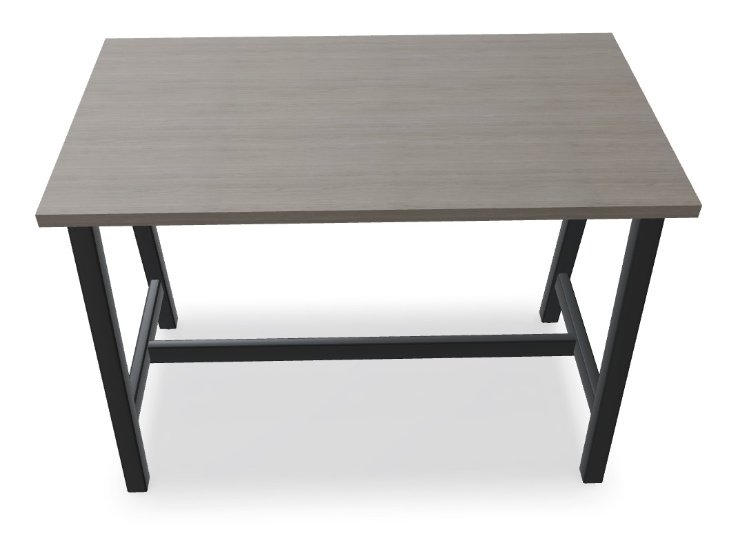 Ogi M Office Melamine High Table, H35.4"