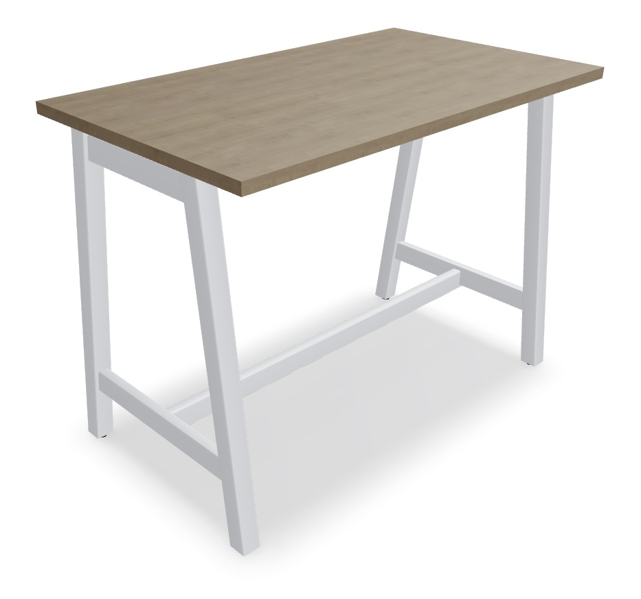 Ogi M Office Melamine High Table, H35.4"