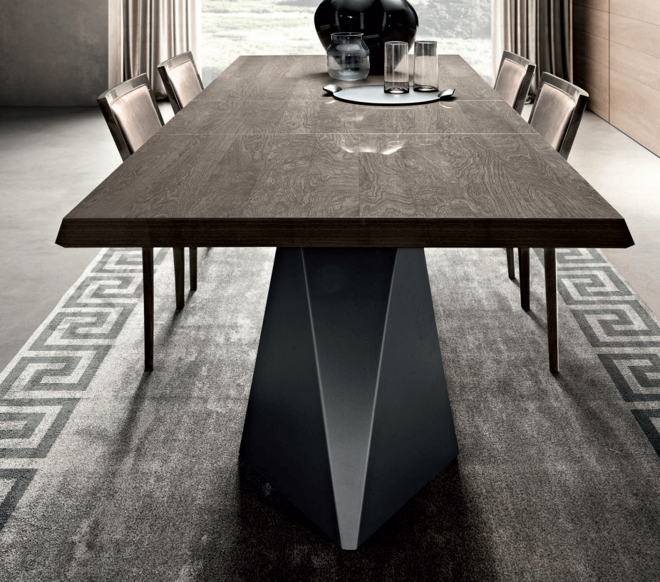 Elite Tent Rectangular Extendable Dining Table w/2 Extensions