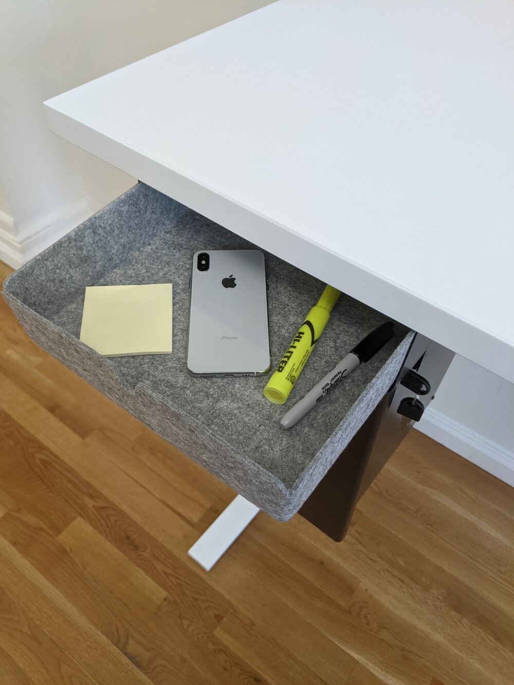 Versa Lite Under Desk Mounted Storage Unit