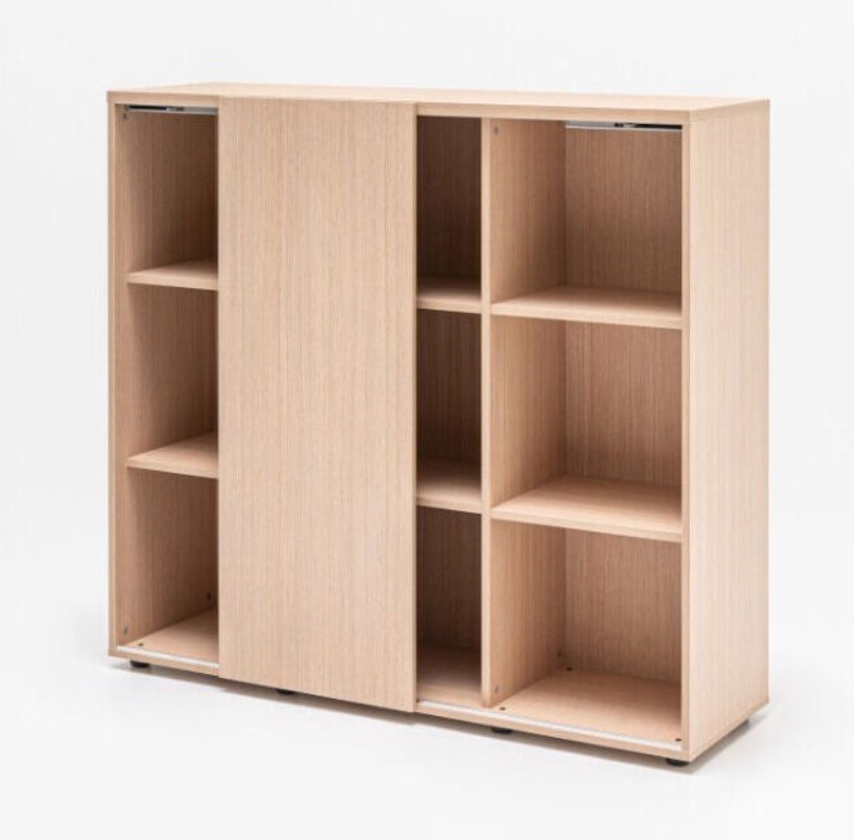 Quando Office Managerial Cabinet w/Sliding Door