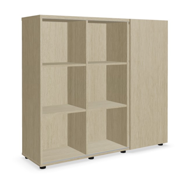 Quando Office Managerial Cabinet w/Sliding Door