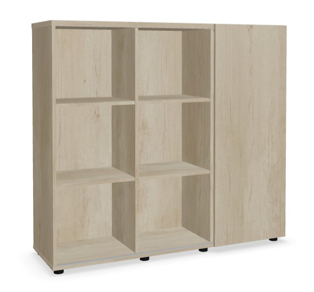 Quando Office Managerial Cabinet w/Sliding Door