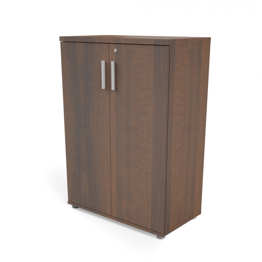Quando H44.4" Office Lockable Cabinet w/2 Doors