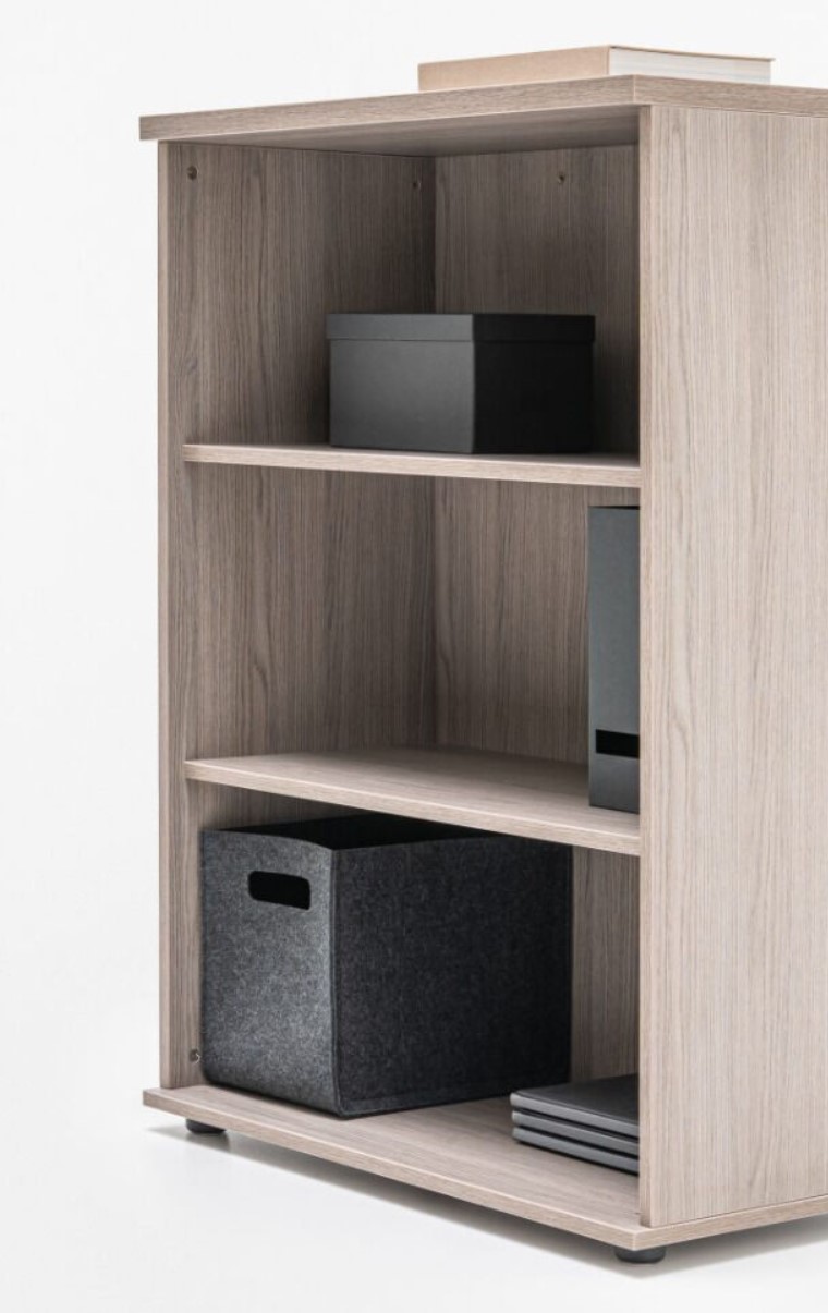 Quando Office Bookcase w/3 Shelves