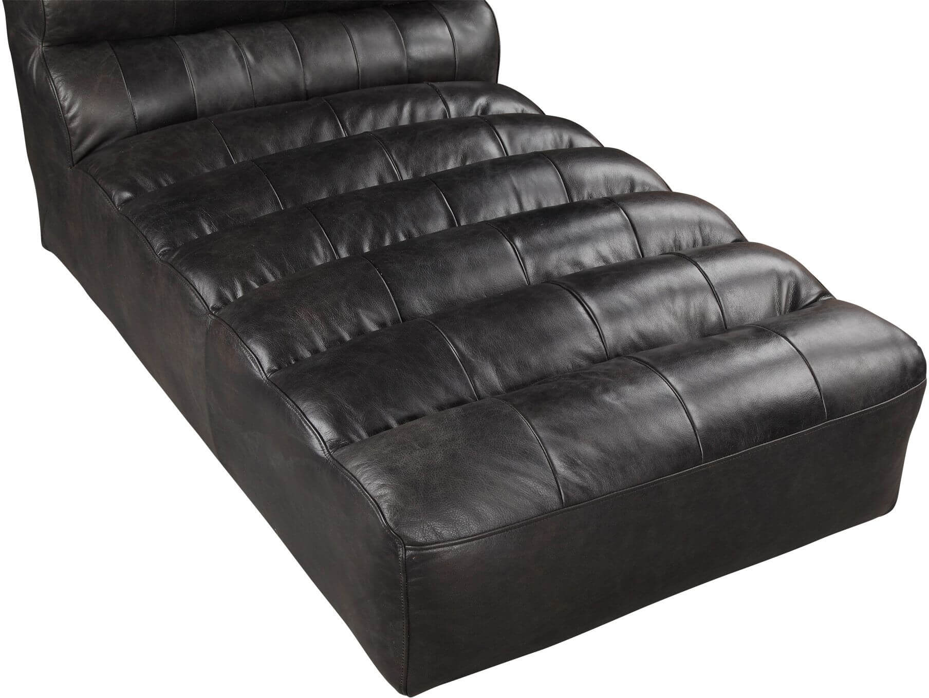 Ramsay Leather Chaise