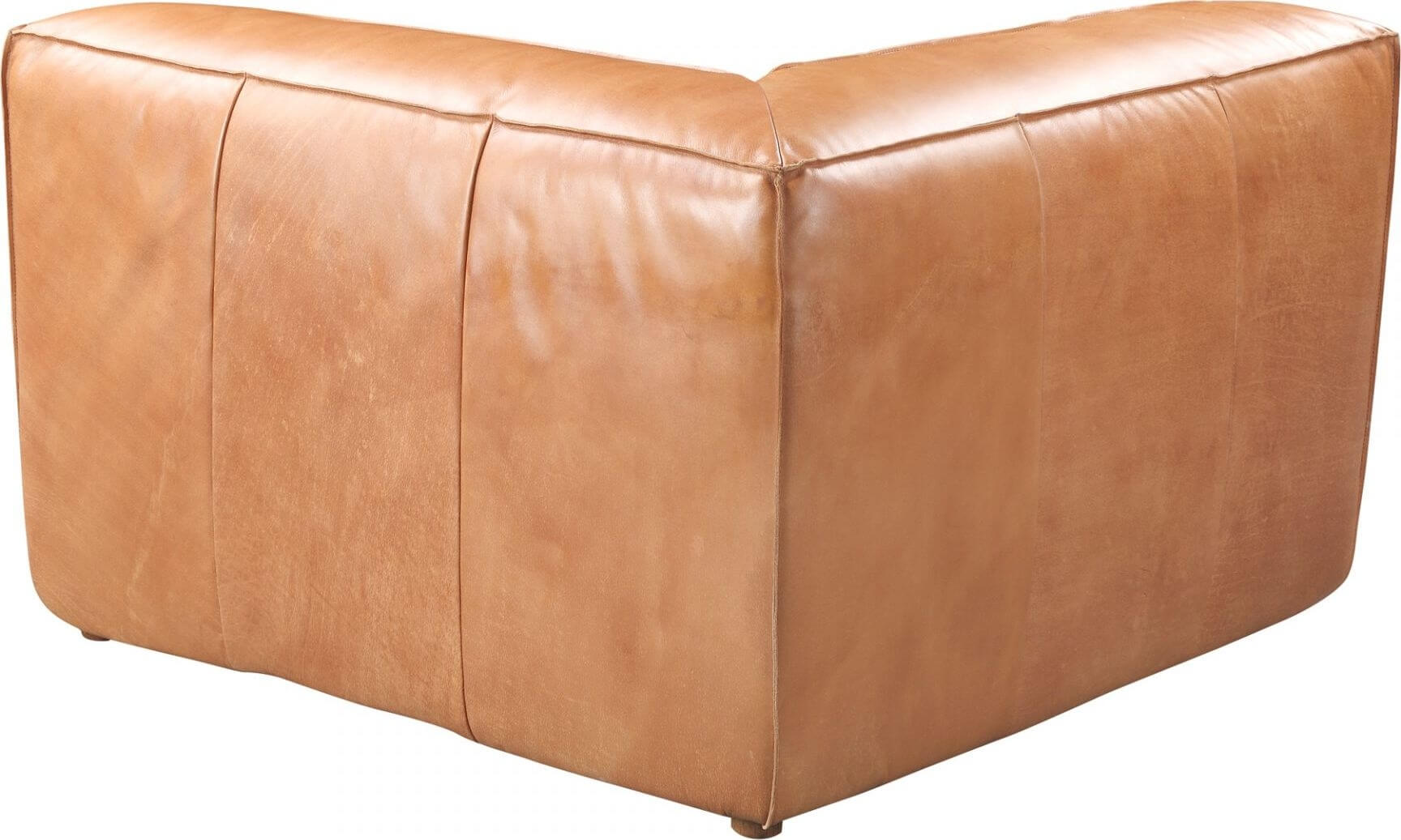 Luxe Leather Corner Chair