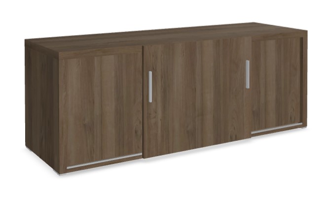 Quando Office Managerial Cabinet w/Sliding Door & 2 Doors