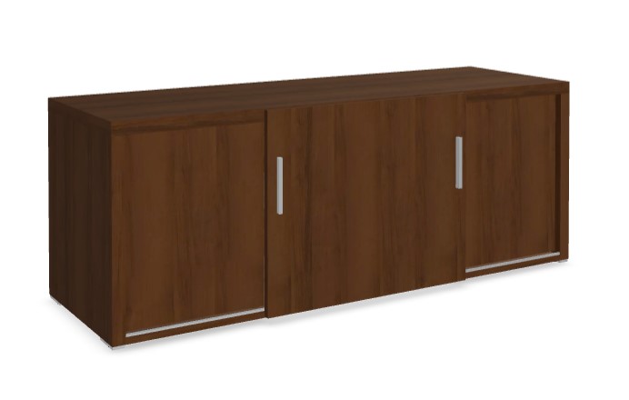 Quando Office Managerial Cabinet w/Sliding Door