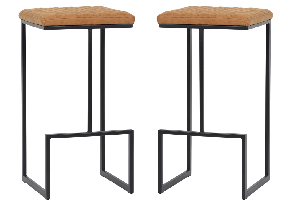 Quincy PU Bar Stool (Set of 2)
