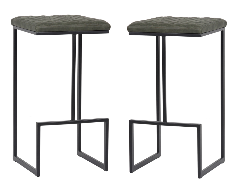 Quincy PU Bar Stool (Set of 2)