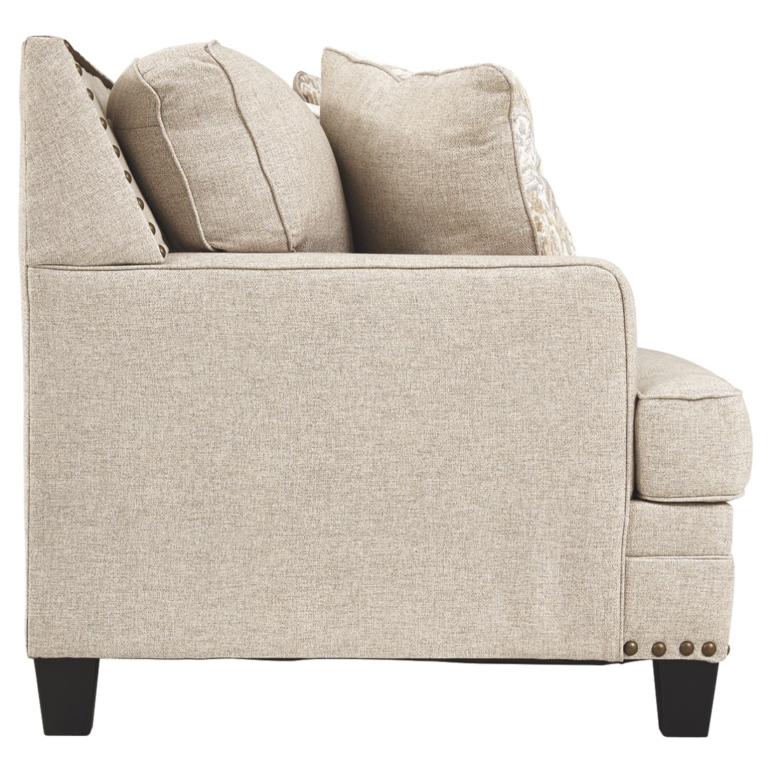 Claredon Linen Fabric Sofa Side
