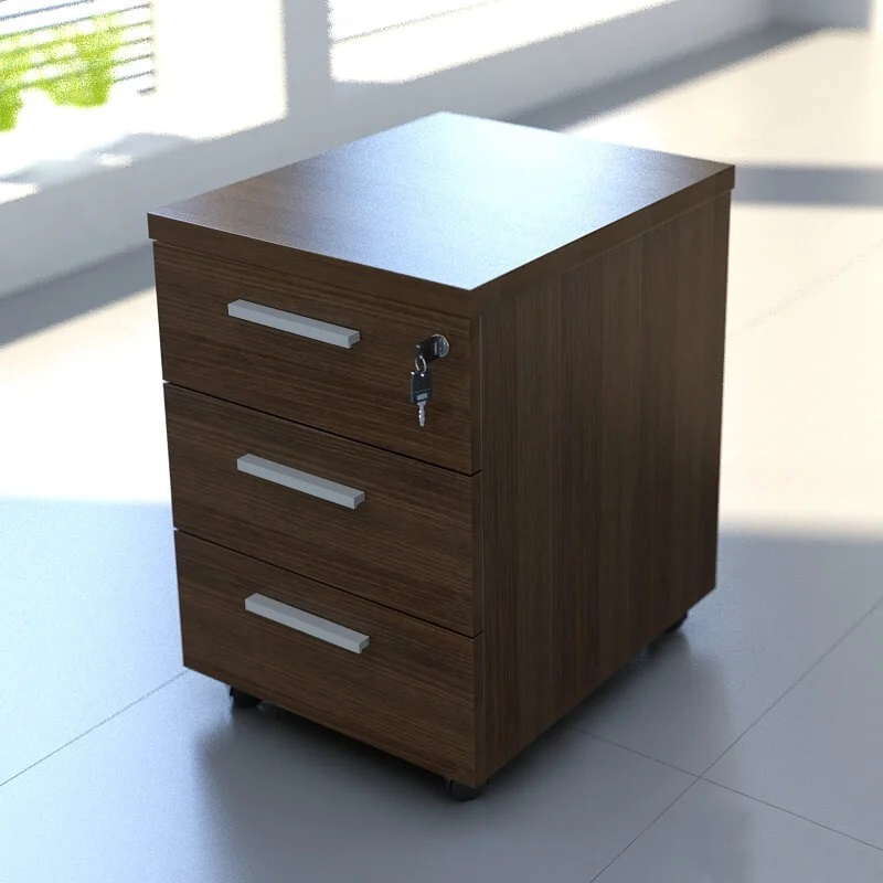 Quando Office Lockable Mobile Pedestal w/3 Drawers & Pencil Tray