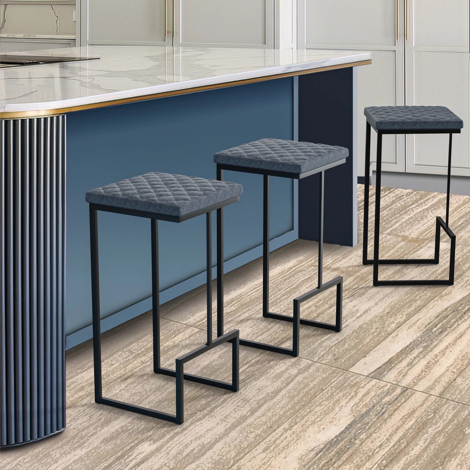 Quincy PU Bar Stool