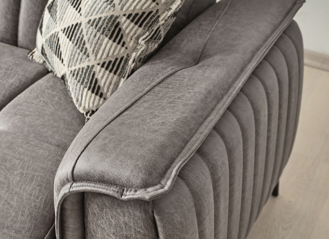 Rabat Chenille Convertible Storage Loveseat